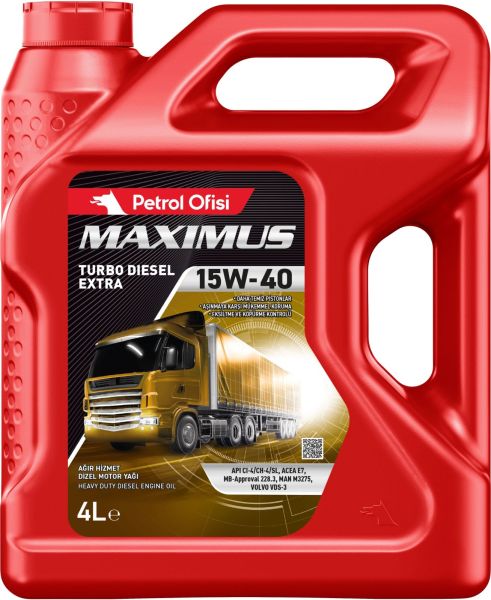 Maximus Turbo Diesel Extra 15W-40  4 л.
