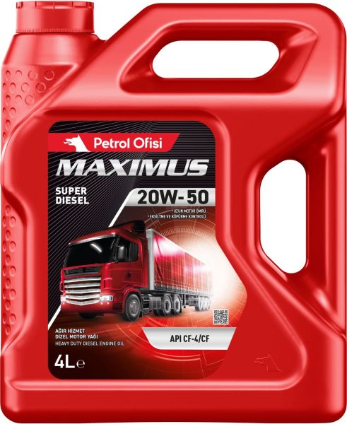 Maximus Super Diesel 20W-50  4 л.
